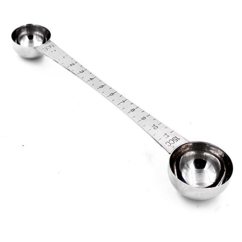 Long Handle Measuring Spoon: .25-1 Tbsp. & 1.25-15 Ml Capacity