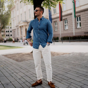 men's business casual chinos