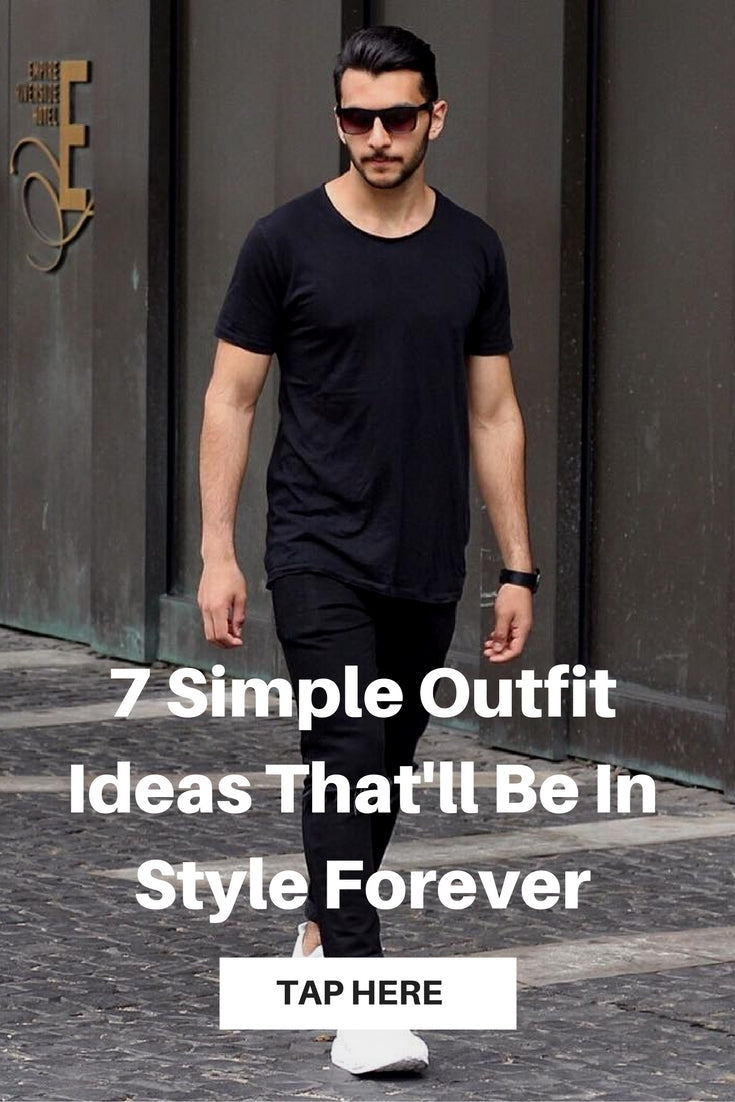 Simple outfit ideas for men