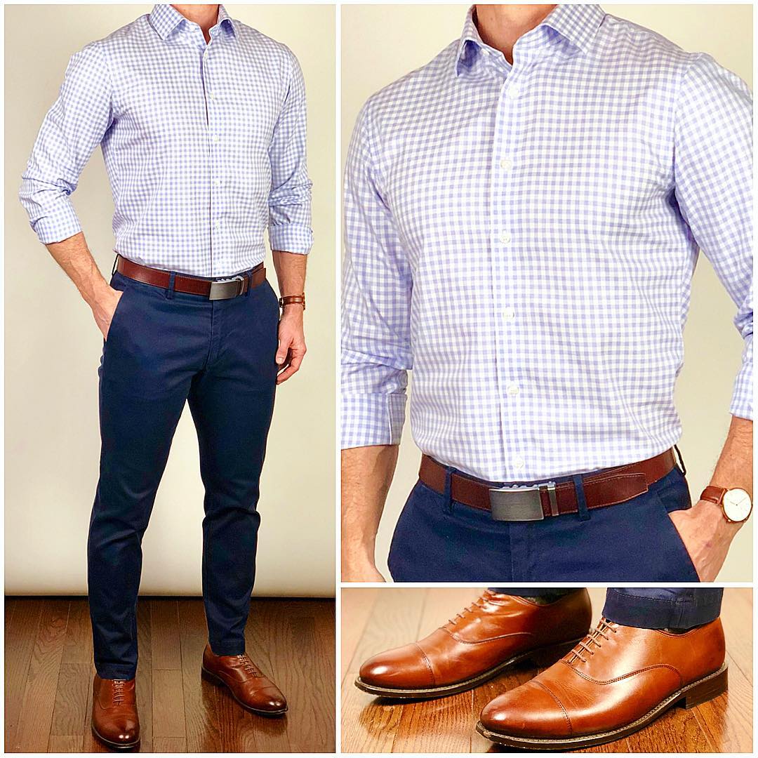 5 Smart Pants & Shirt Outfit Ideas For Men #formal #outfits #mensfashion