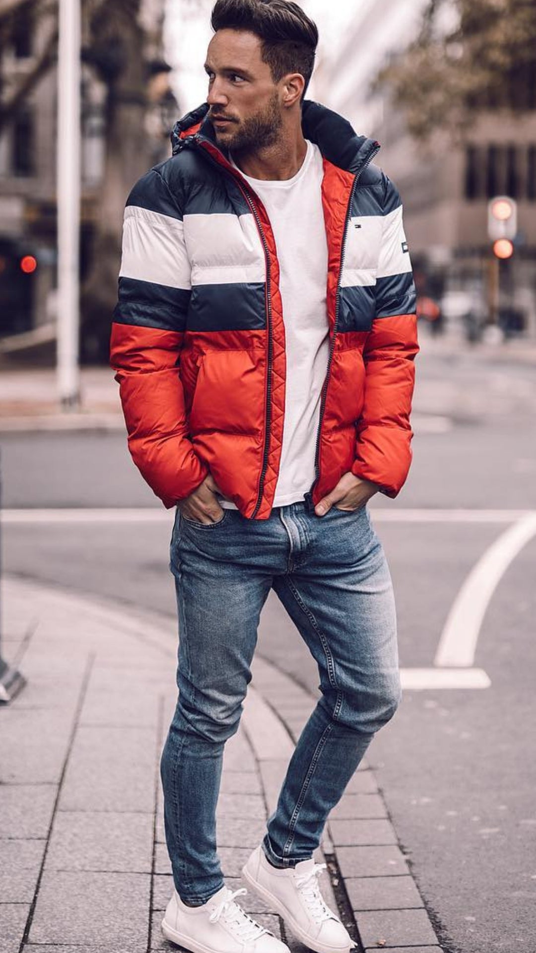 5 coolest winter outfits for men #winter #style #fallstyle #mens #fashion #street #style