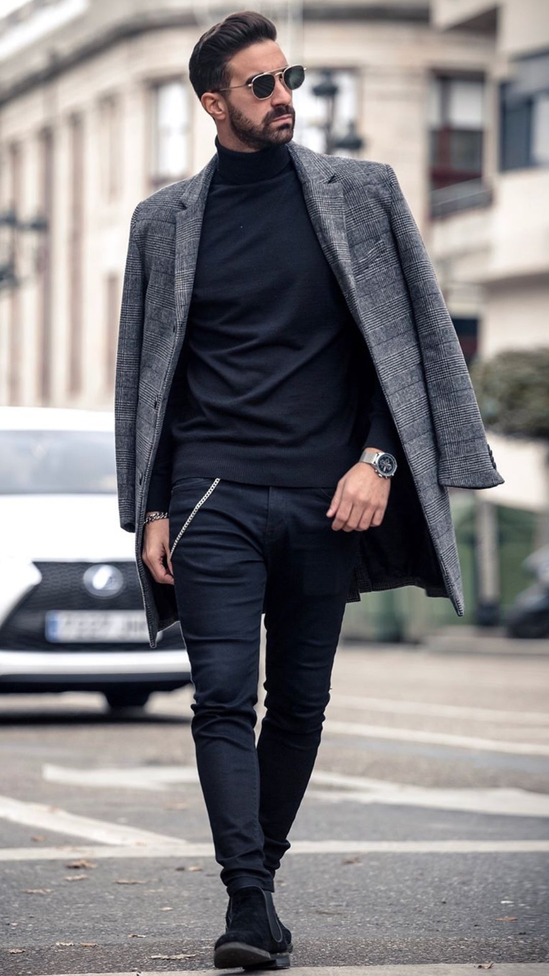 5 Coolest Long Coat Outfits For Men #longcoat #outfits #mensfashion # ...