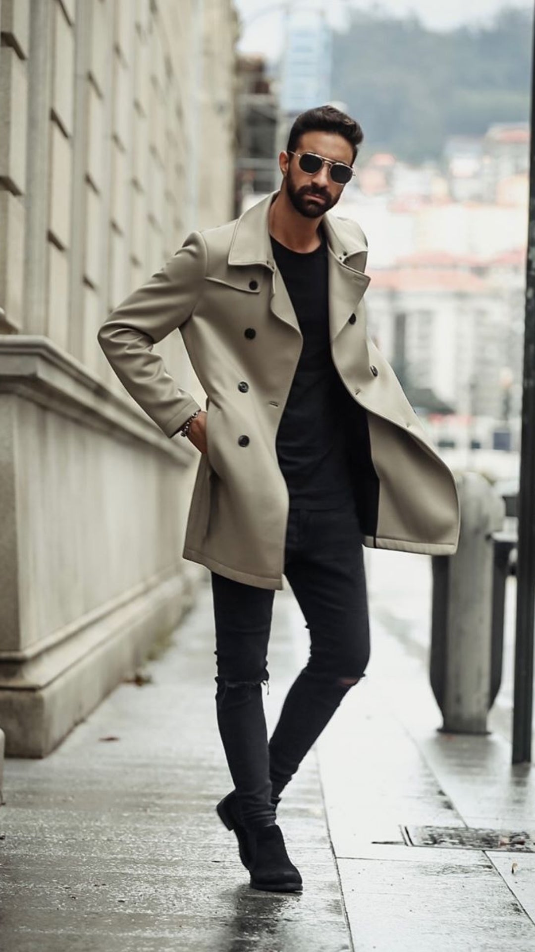 5 Coolest Long Coat Outfits For Men #longcoat #outfits #mensfashion # ...