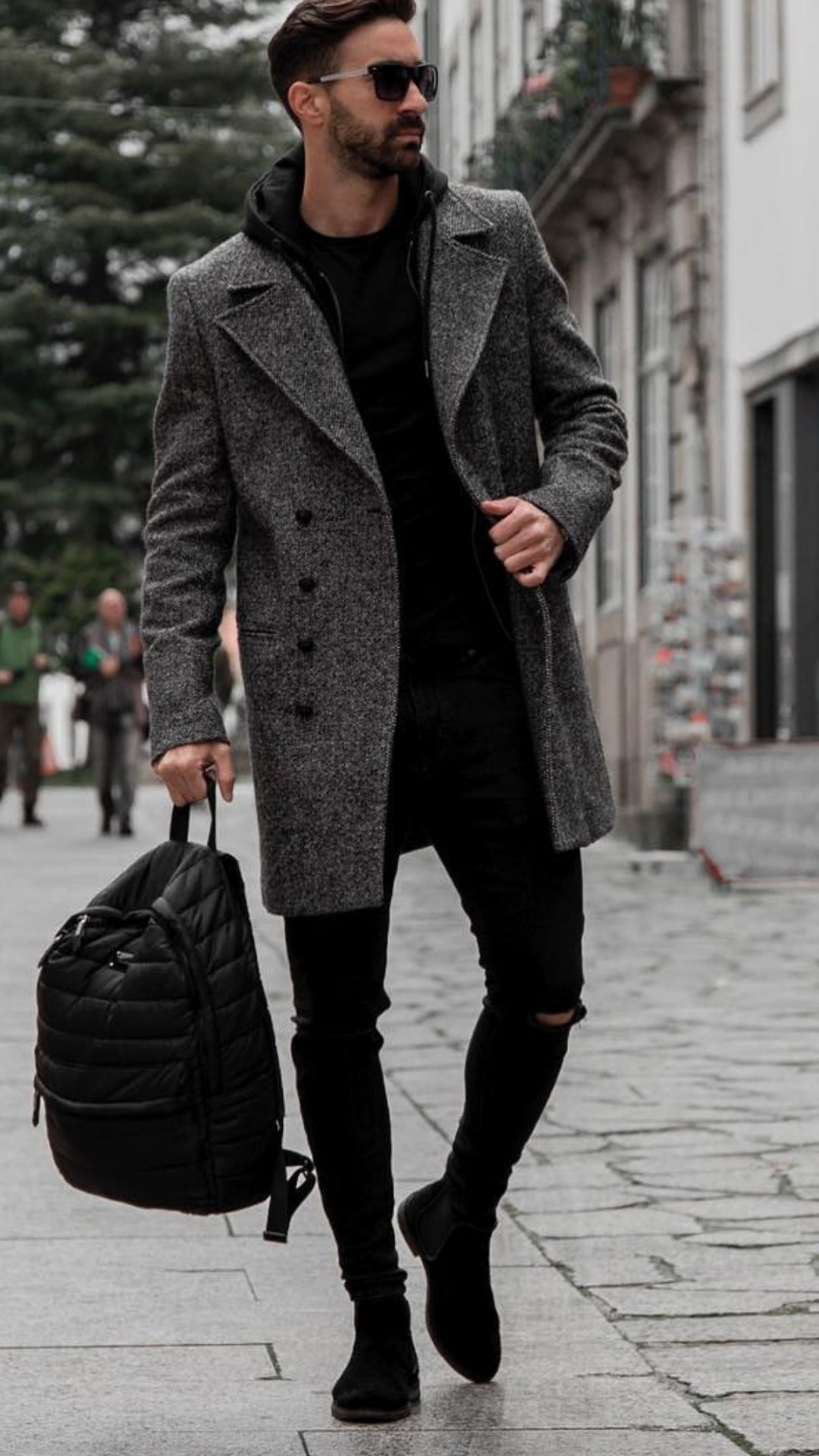 The Best 5 Winter Outfits With Long Coats mensfashion streetstyle 