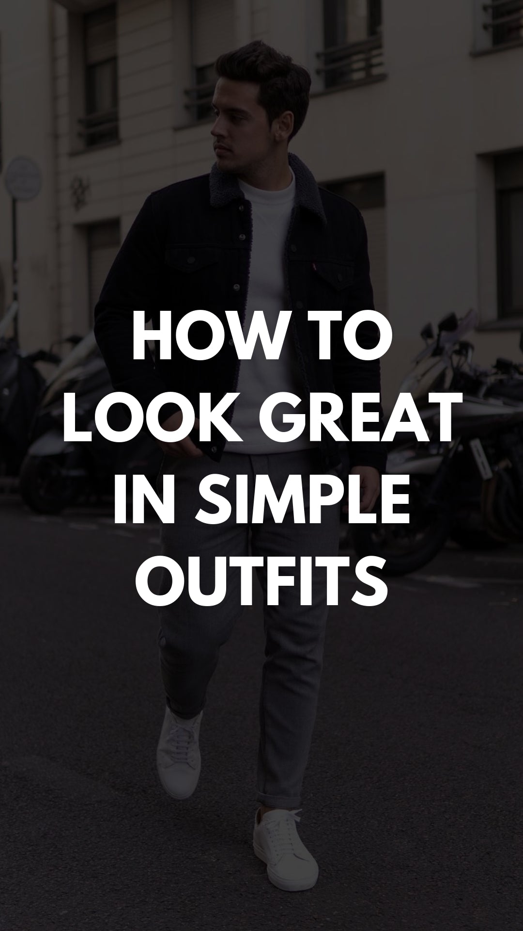 Monochrome Dressing Style For Men - 5 Outfits To Try #monochrome #outfits #mensfashion #streetstyle