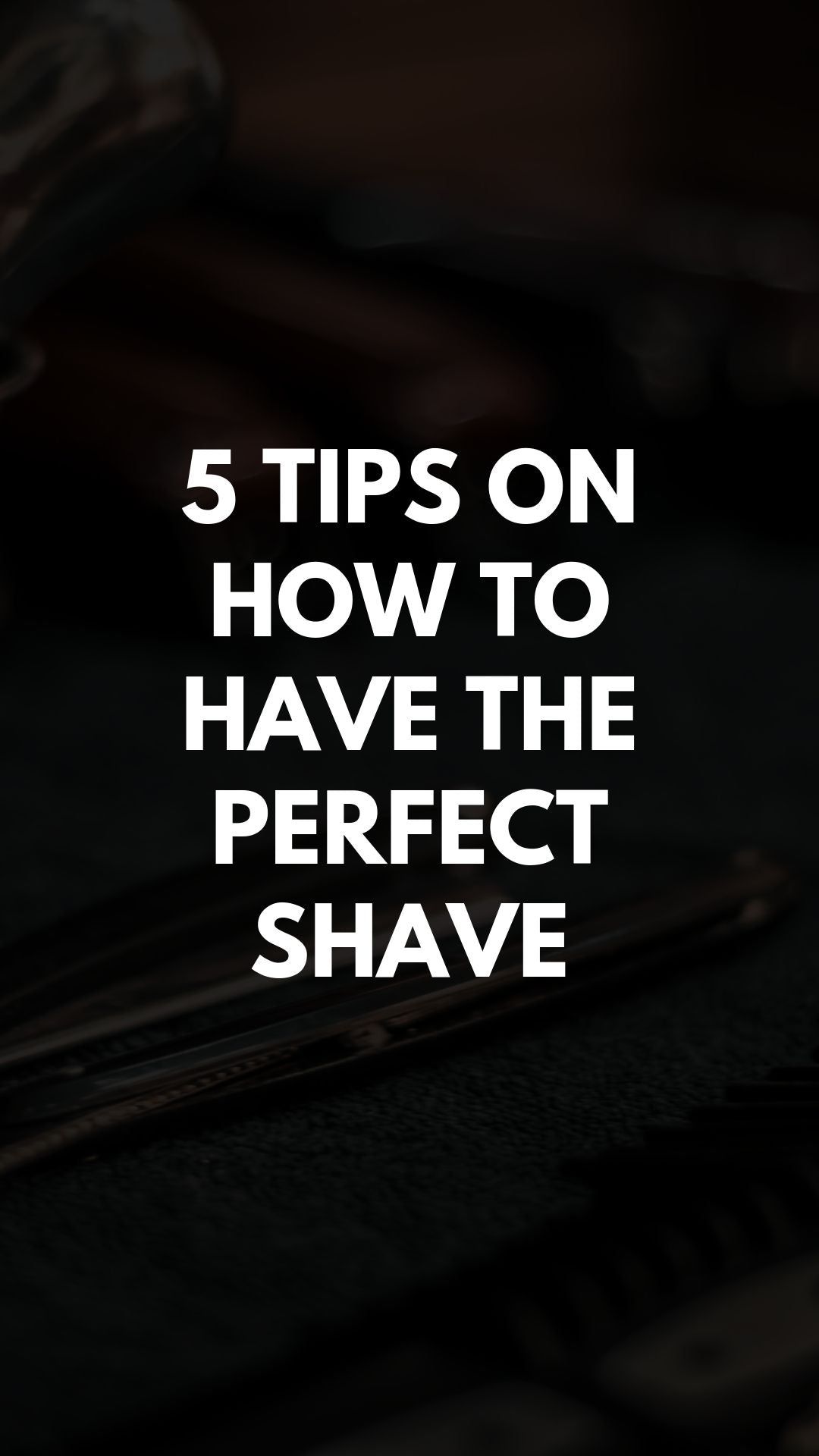 the perfect shave video