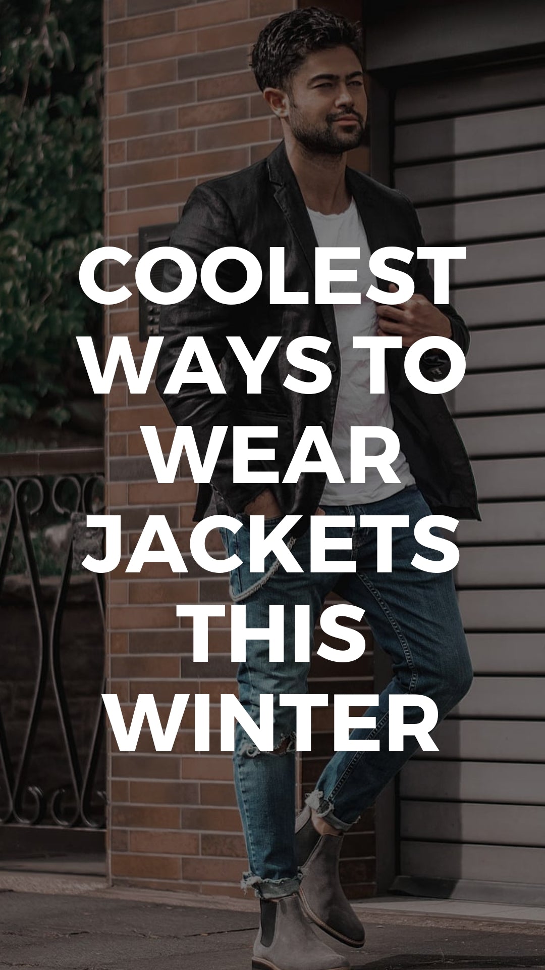 5 Ways To Wear Jacket This Winter #fall #style #winterfashion #mens #fashion #street #style