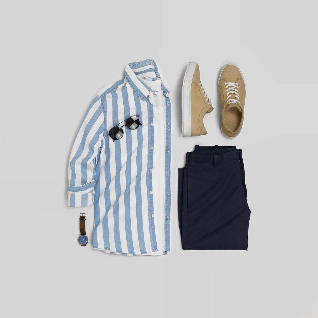 Men's outfit grids. Instagram outfit grids for men