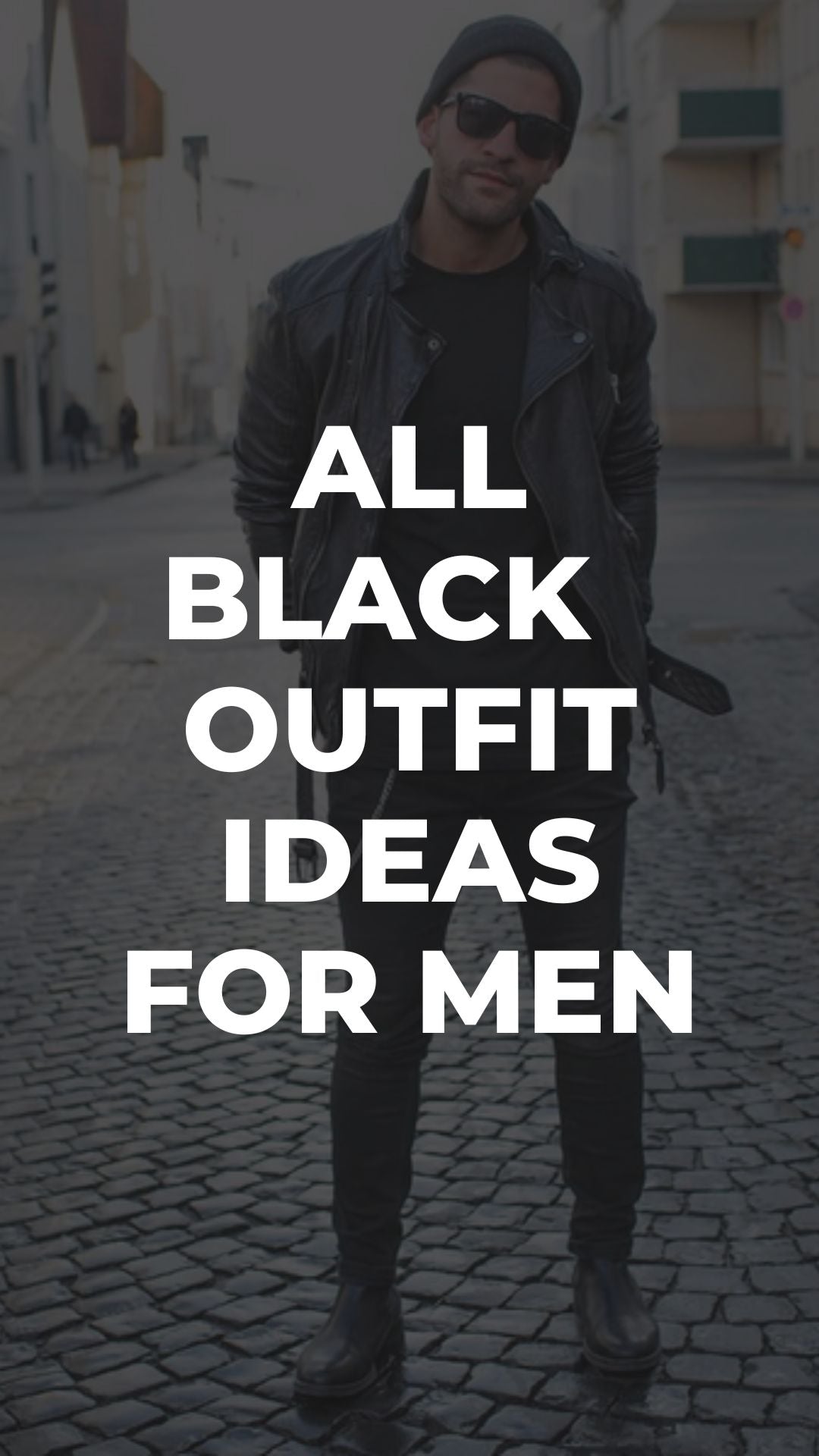 All black outfits for men