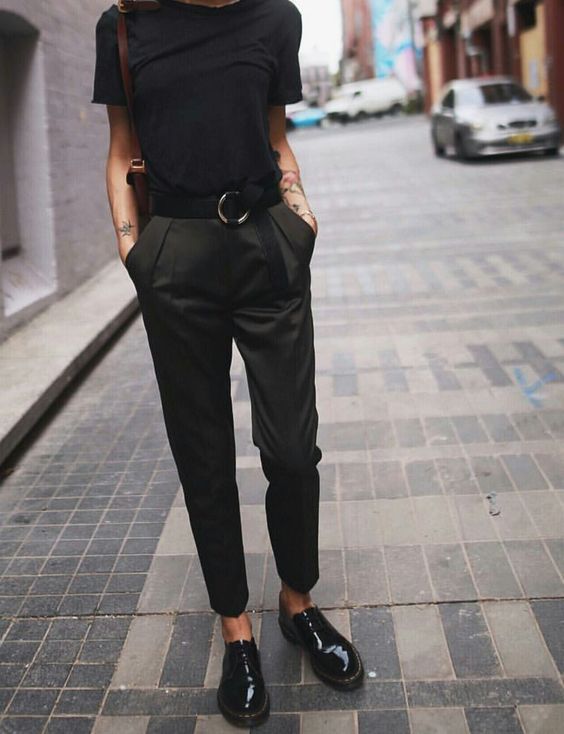 All Black Outfit Inspiration For Women 