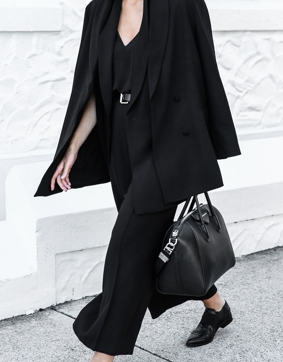 All Black Outfit Inspiration For Women 