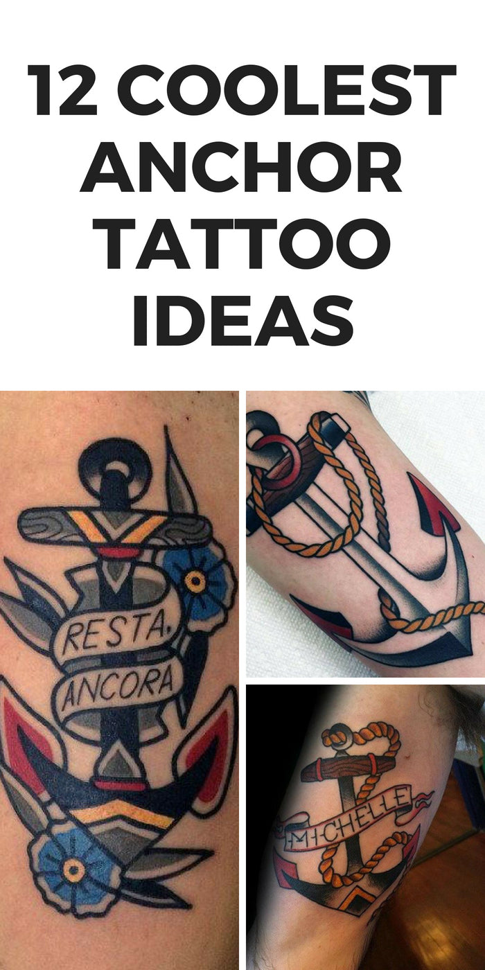 155 Amazing Anchor Tattoo Designs for All Ages with Meanings