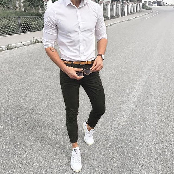 Black & White Outfit For Men Street Style Inspiration