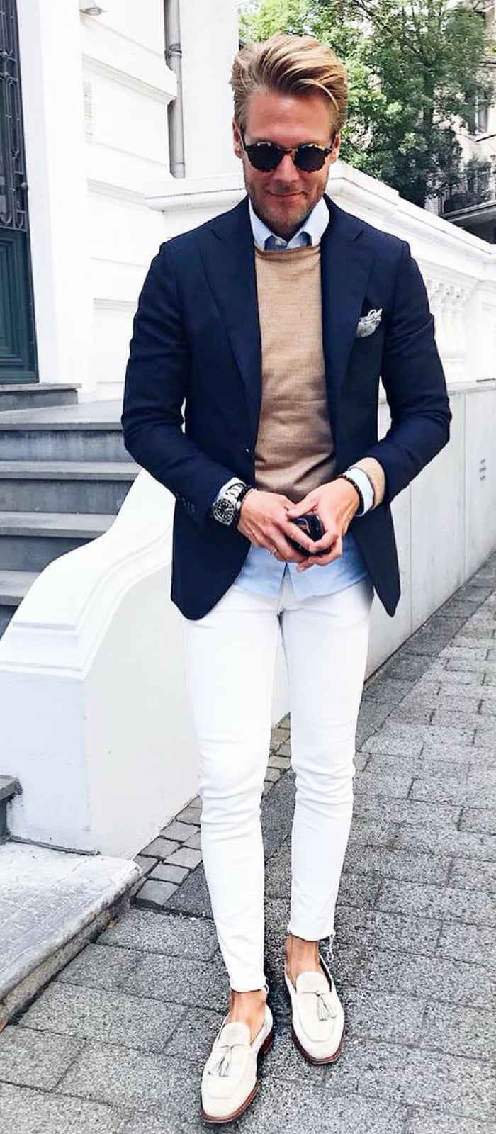 How to wear blazer jacket for men