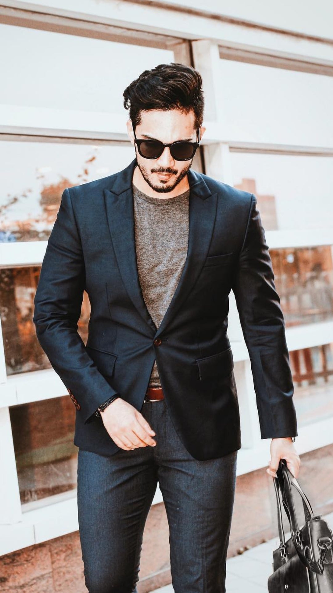 Charcoal Fashion Men's Regular Fit Solid Black Blazer For Formal Wear –  CharcoalFashionIndia