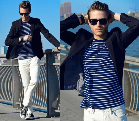 How To Wear A Casual Blazer With T-shirts – LIFESTYLE BY PS