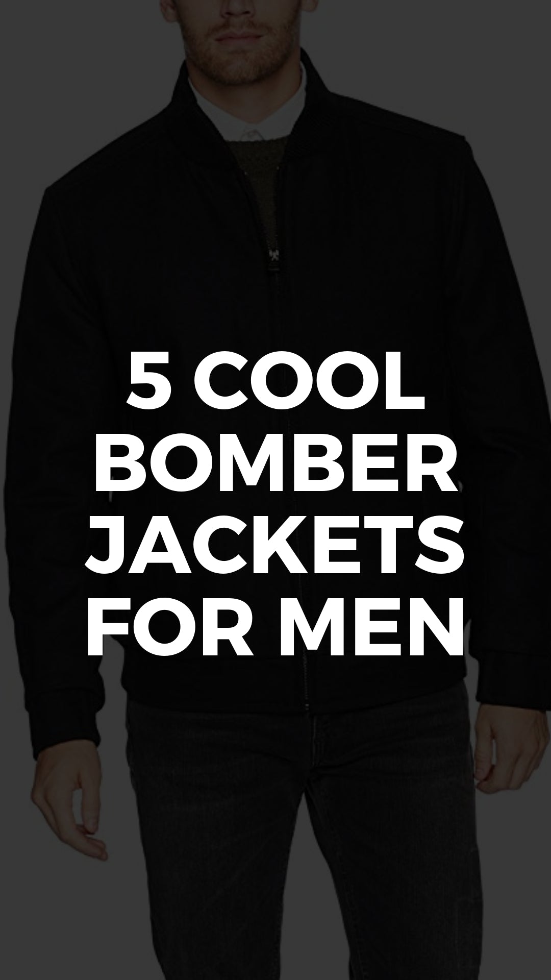 5 Cool Bomber Jackets To Add To Your Winter Wardrobe #bomber #jackets #mens #fashion 