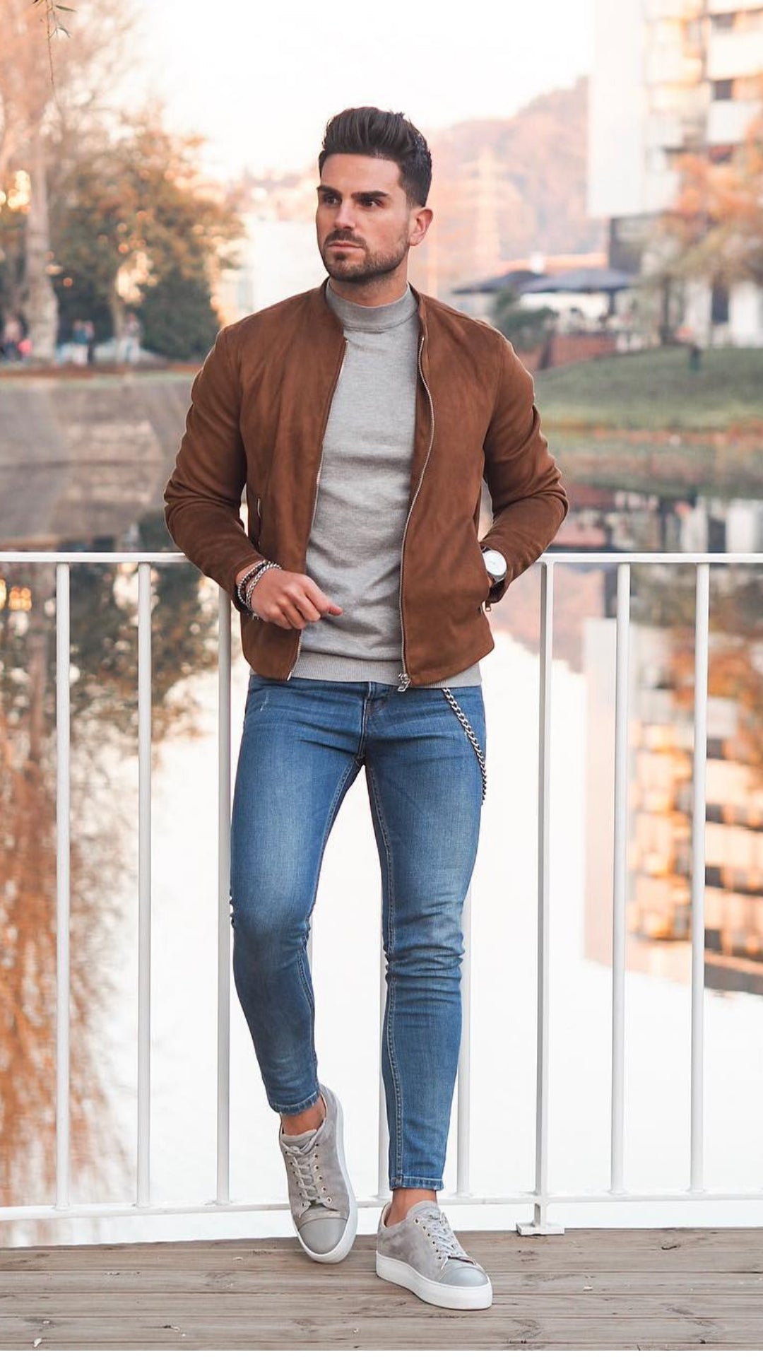 Bomber jackets for men. #bomber #jackets #mensfashion 