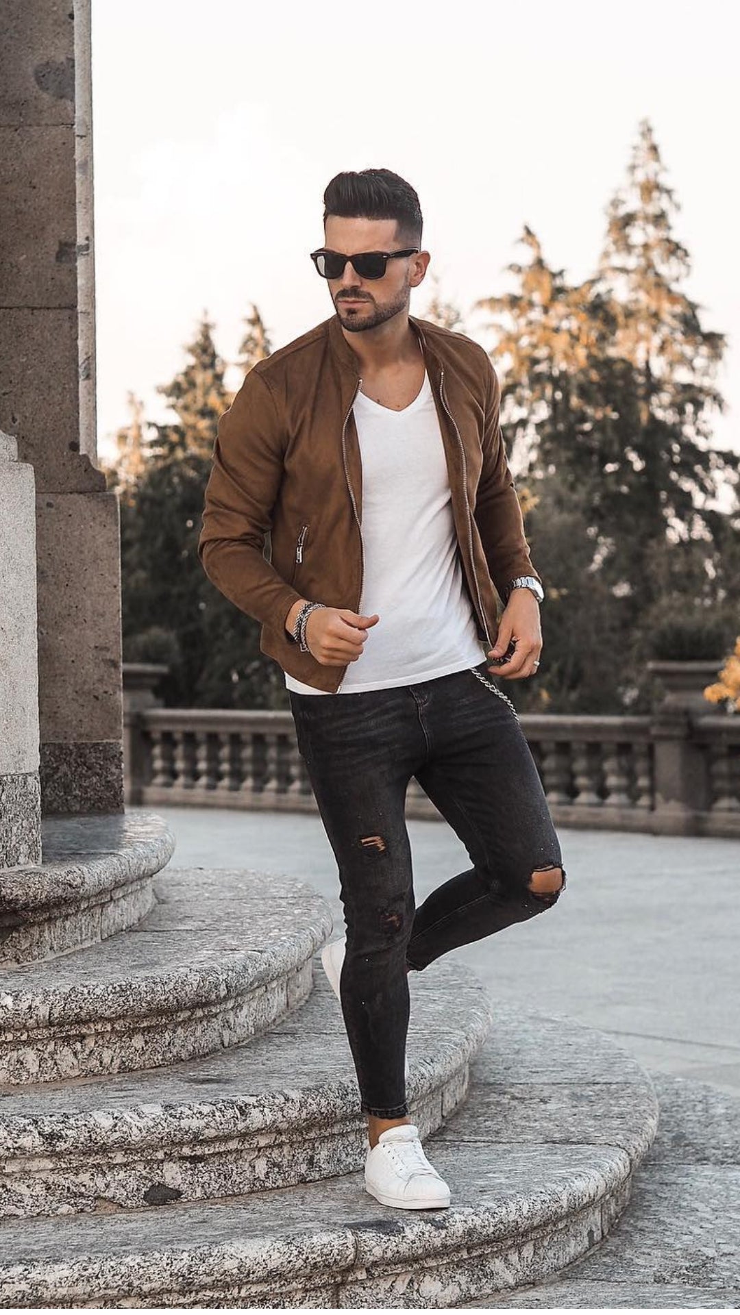 Bomber jackets for men. #bomber #jackets #mensfashion 