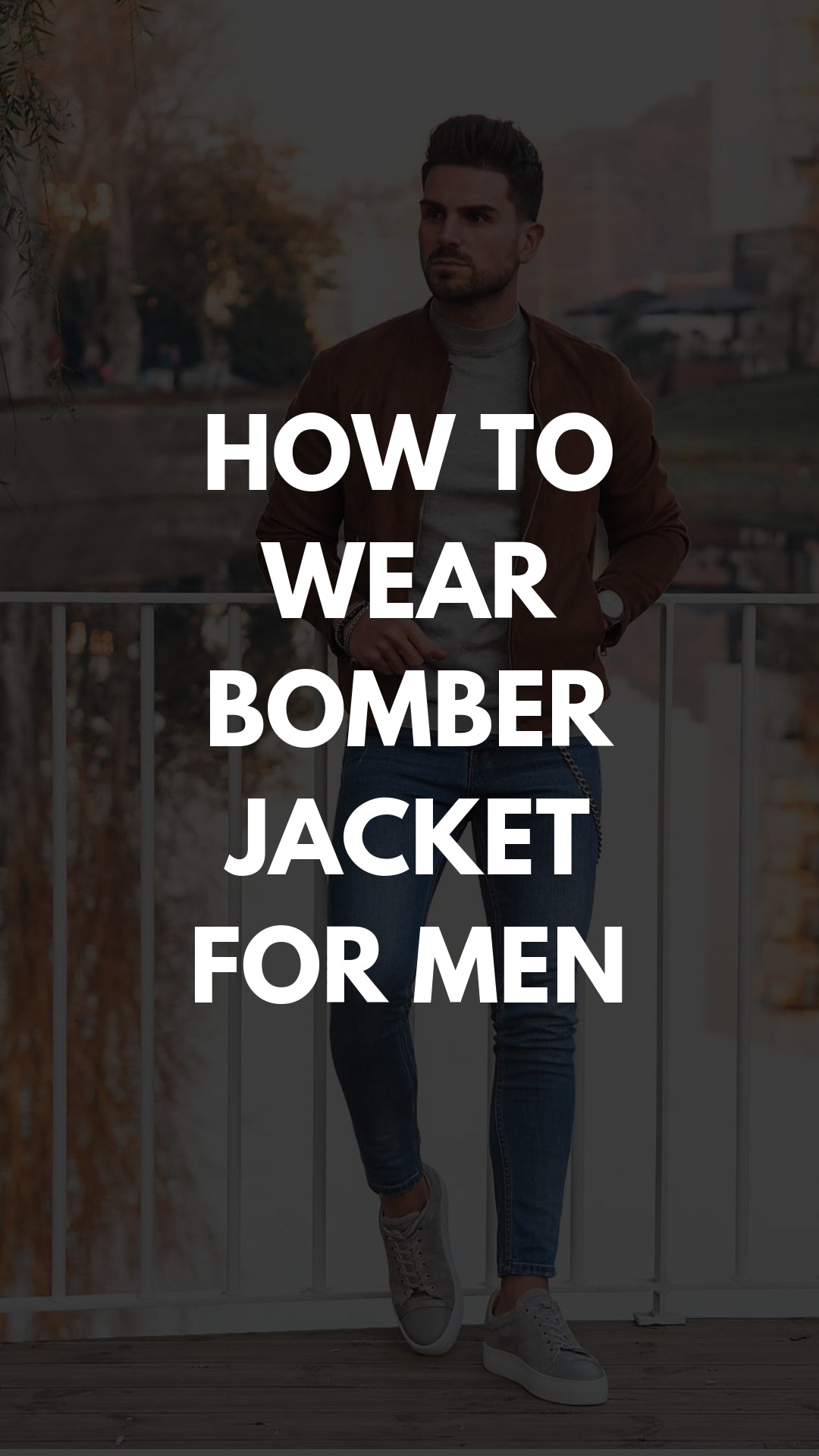 Bomber jackets for men. #bomber #jackets #mensfashion 