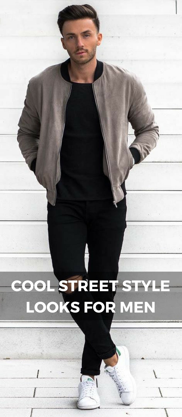 Street style looks for men