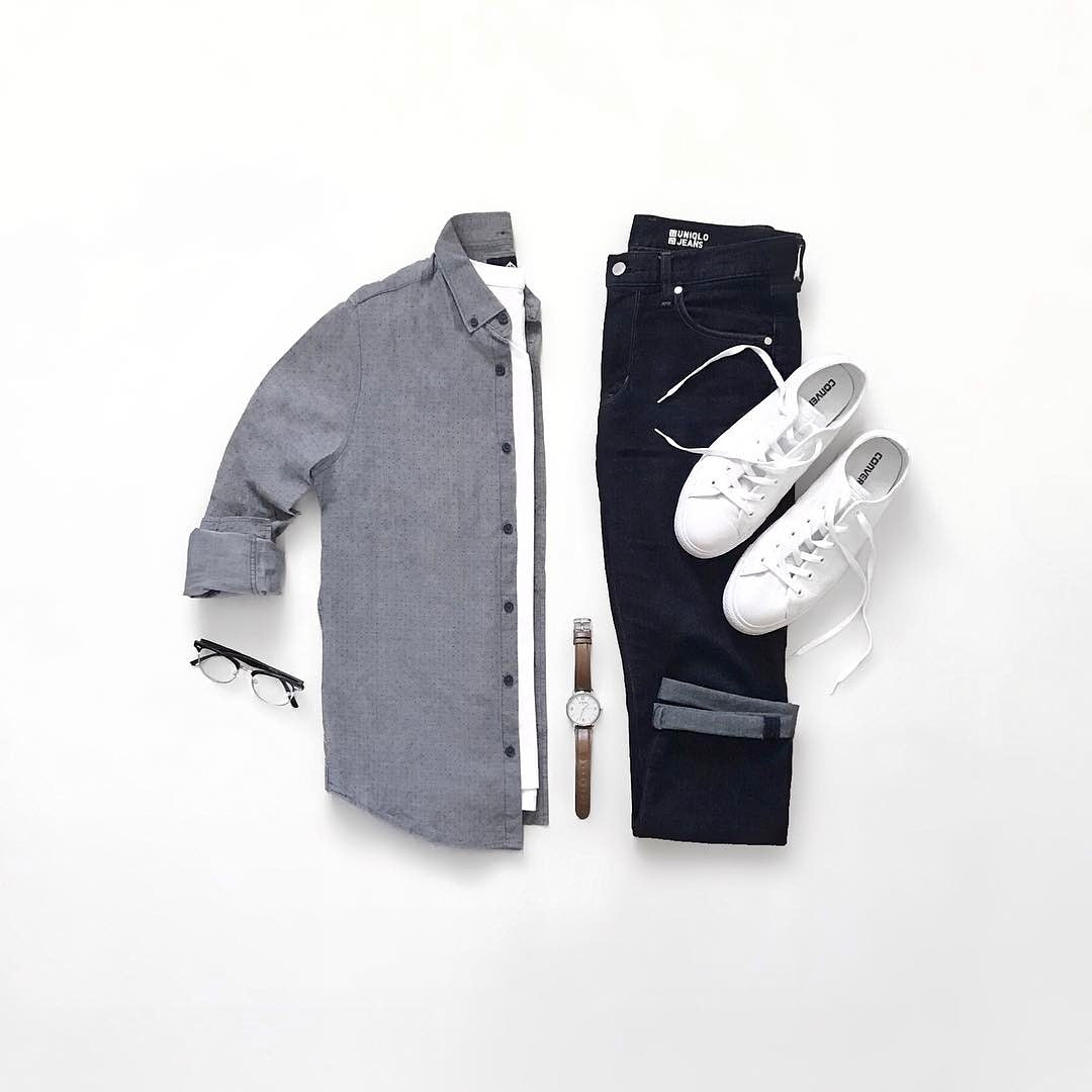 8 Capsule Wardrobe Approved Outfit Grid For Men – LIFESTYLE BY PS