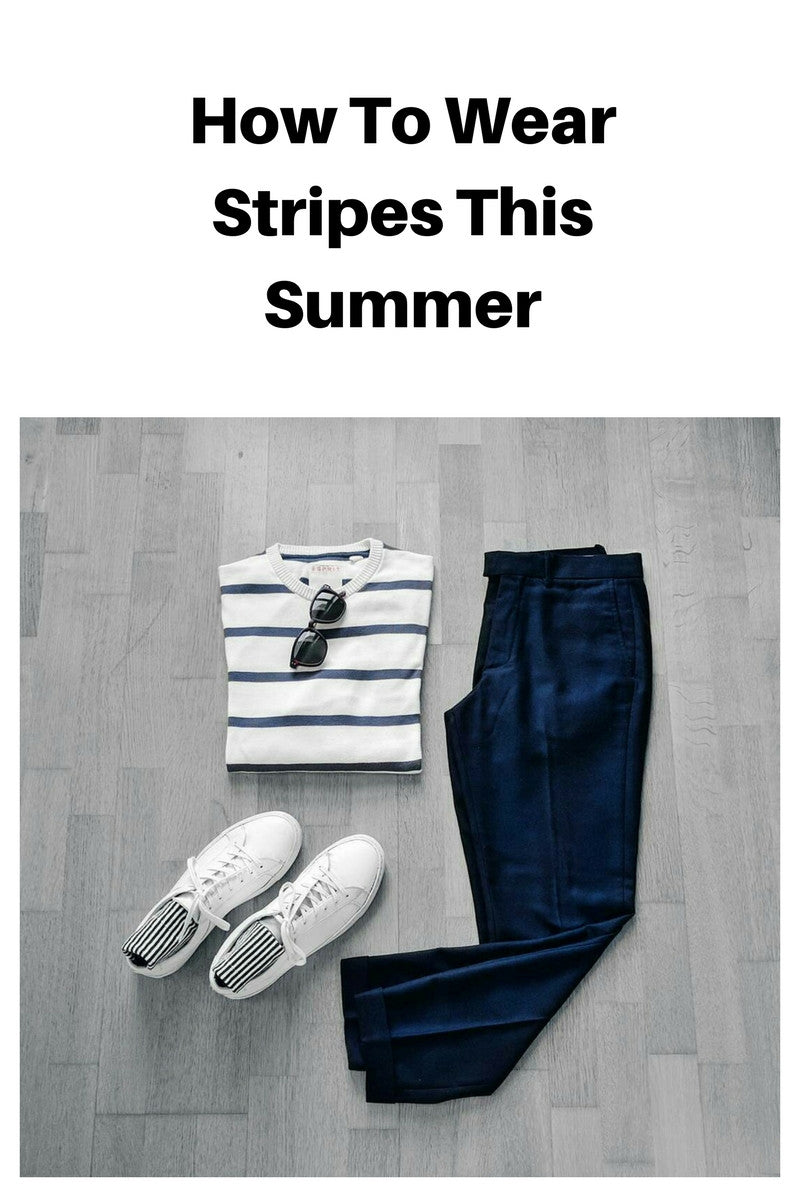 Stripe T-shirt Outfits For Men – LIFESTYLE BY PS
