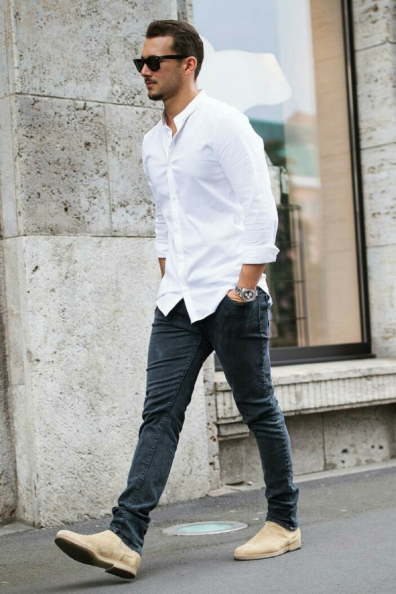 how to wear casual shirt for men 