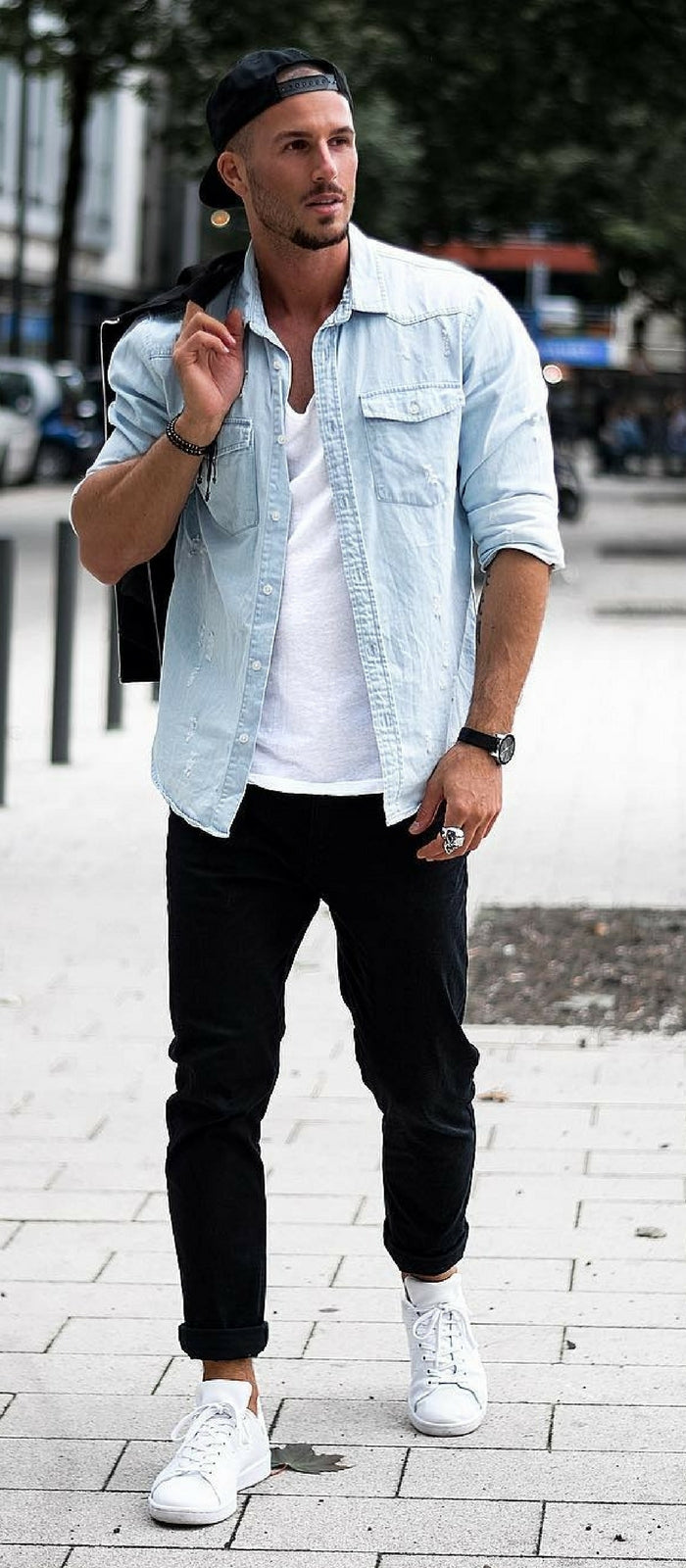 Casual street style looks for men