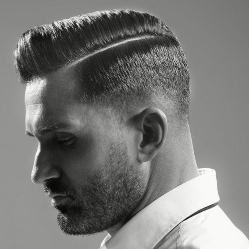 Barber content. Comb over hairstyle Mid fade haircut. #losangeleshairs... |  TikTok