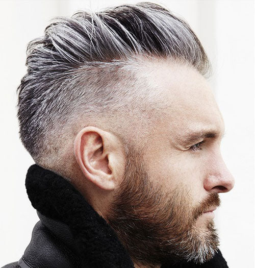 Mohawk Ponytail Hairstyle Images & Pictures For Men To Try