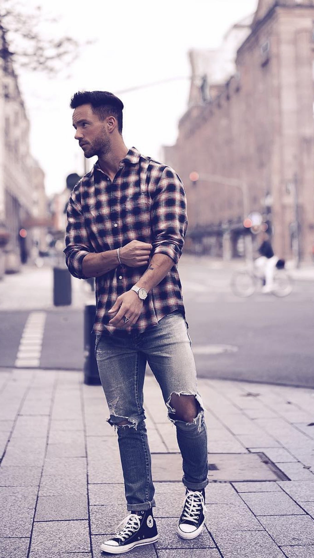 5 Coolest Check Shirt Outfits For Men #check #shirt #outfits # ...