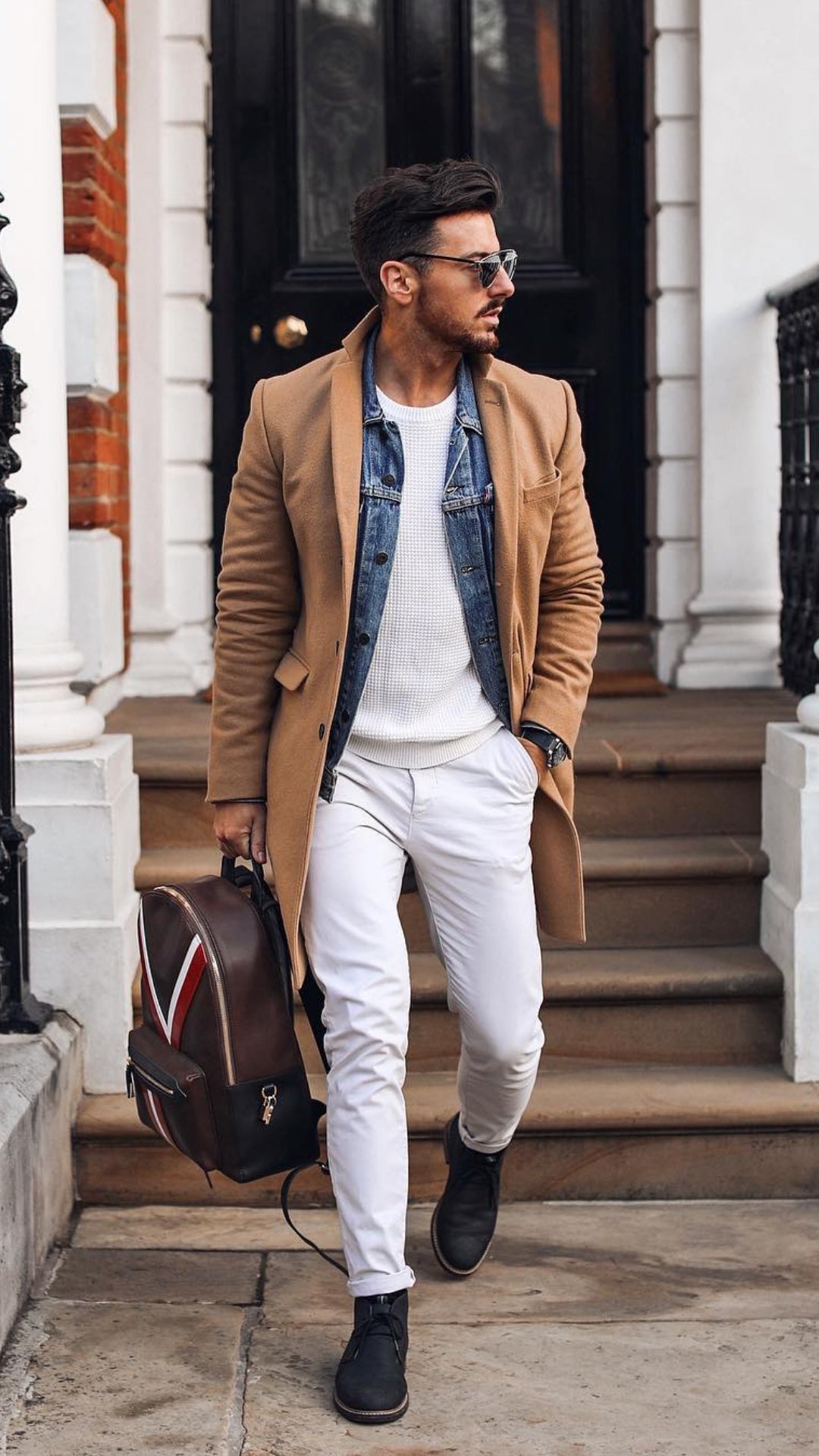 5 Dapper Winter Outfits For Men #winterfashion #fallfashion #mensfashion #streetstyle