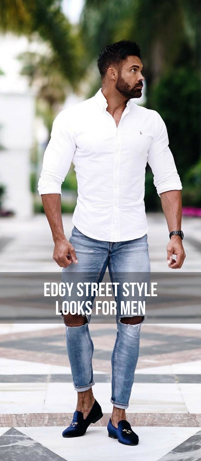 Edgy street style looks for men