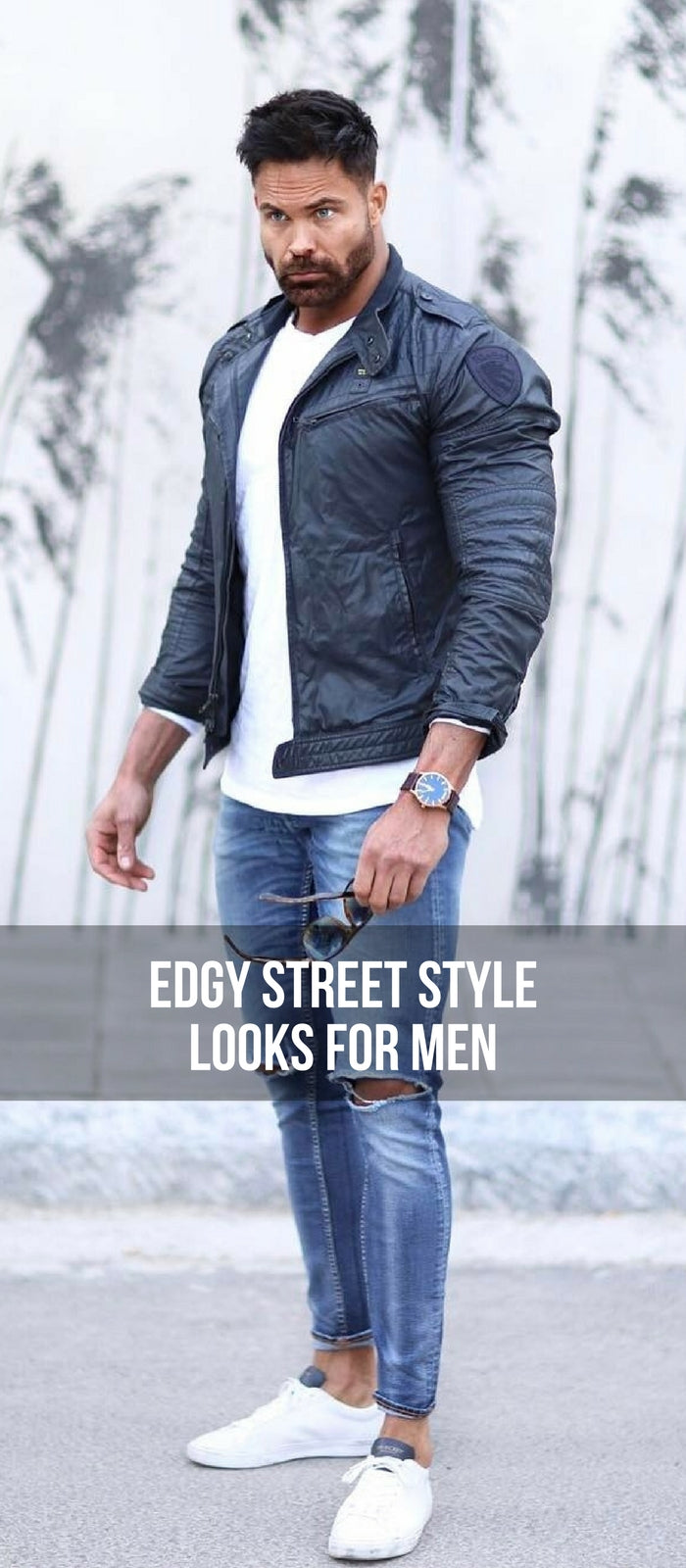 Edgy street style looks for men