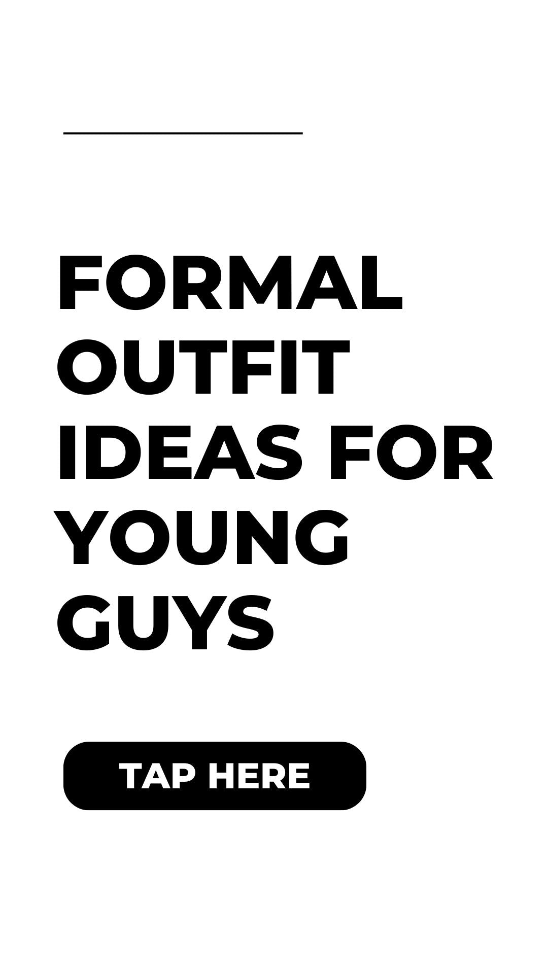 FORMAL OUTFITS FOR MEN