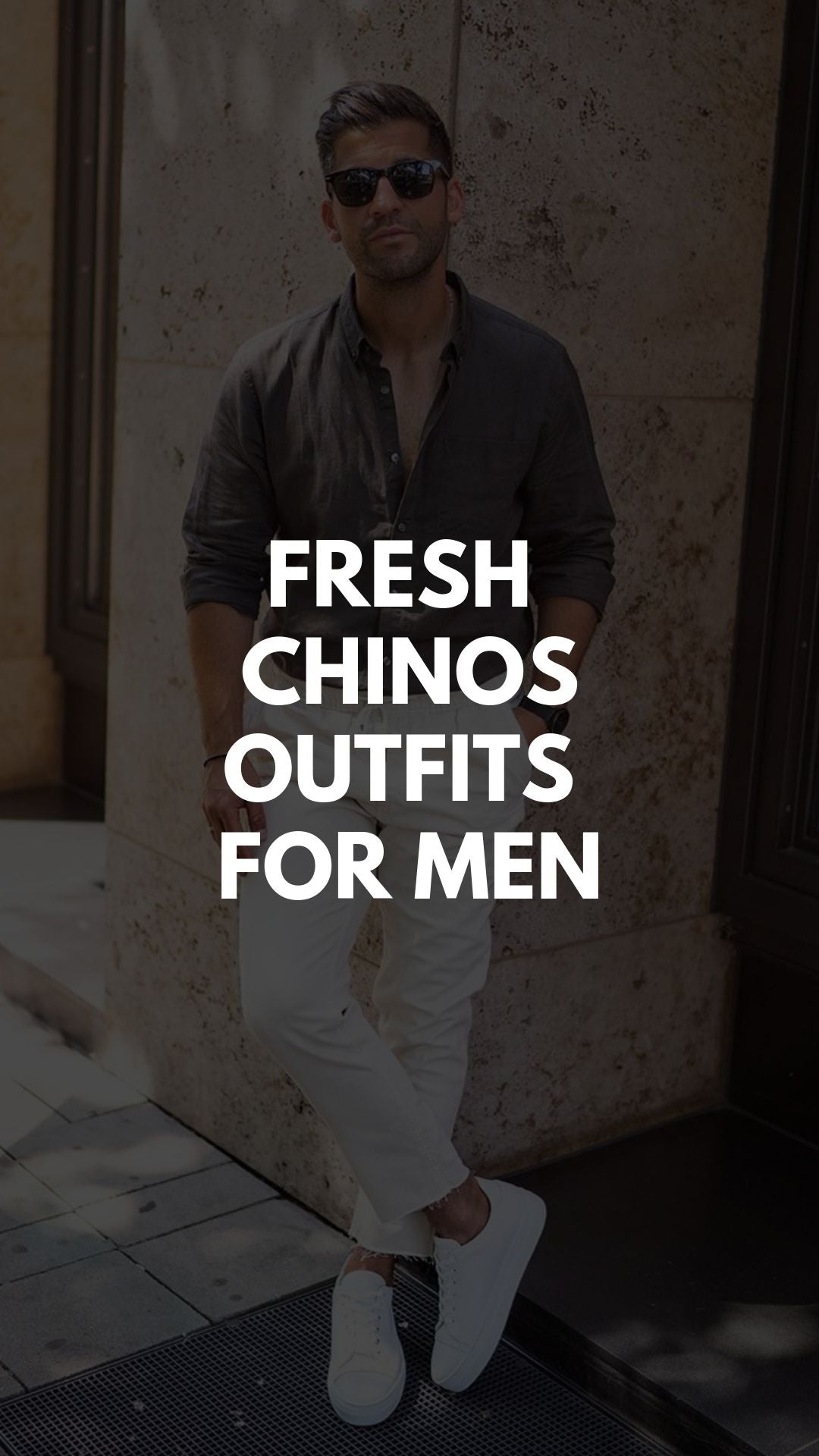 3 Fresh Chino Pants Outfits For Guys #chino #pants #outfits #mensfashion