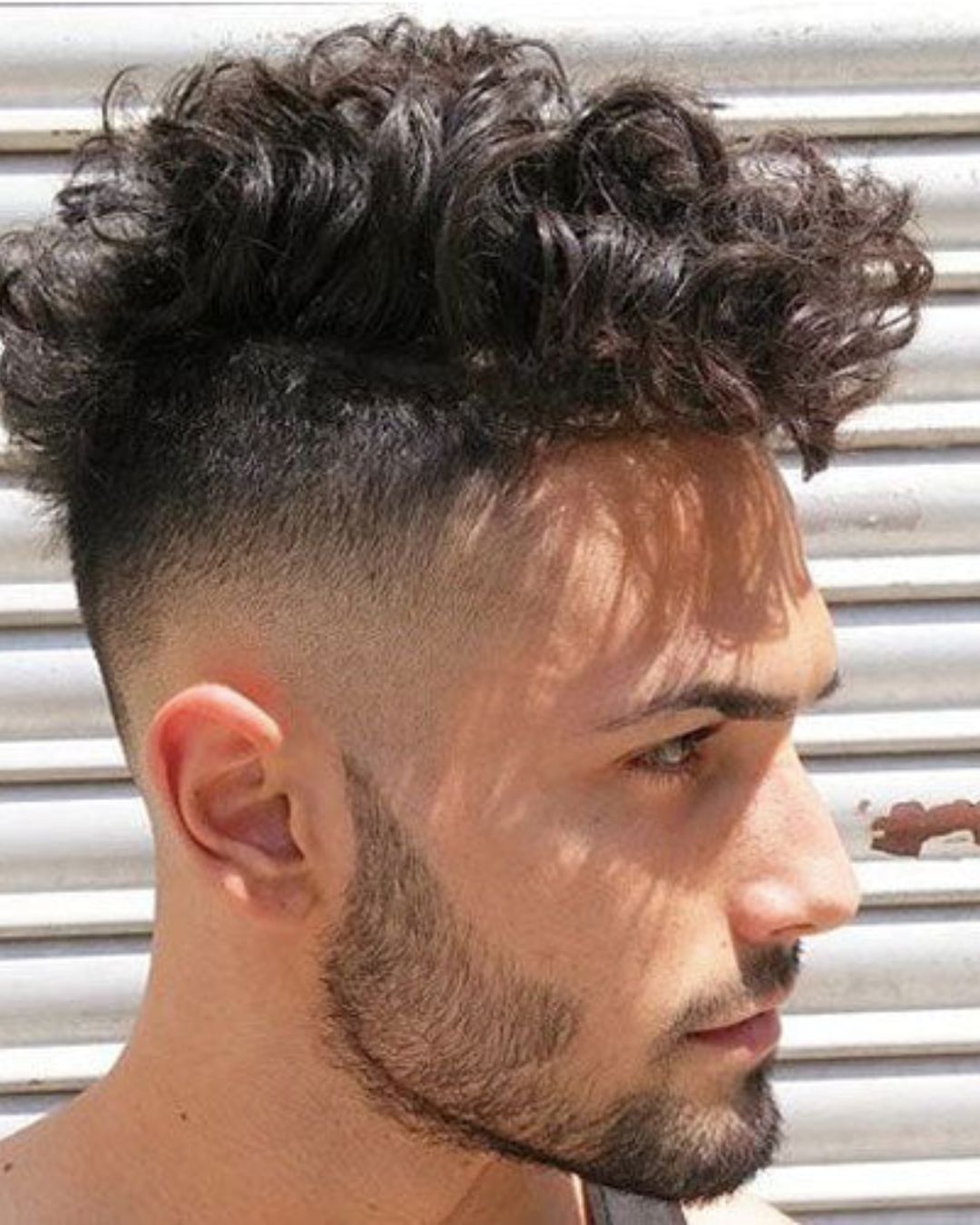 Curly Hair Fade