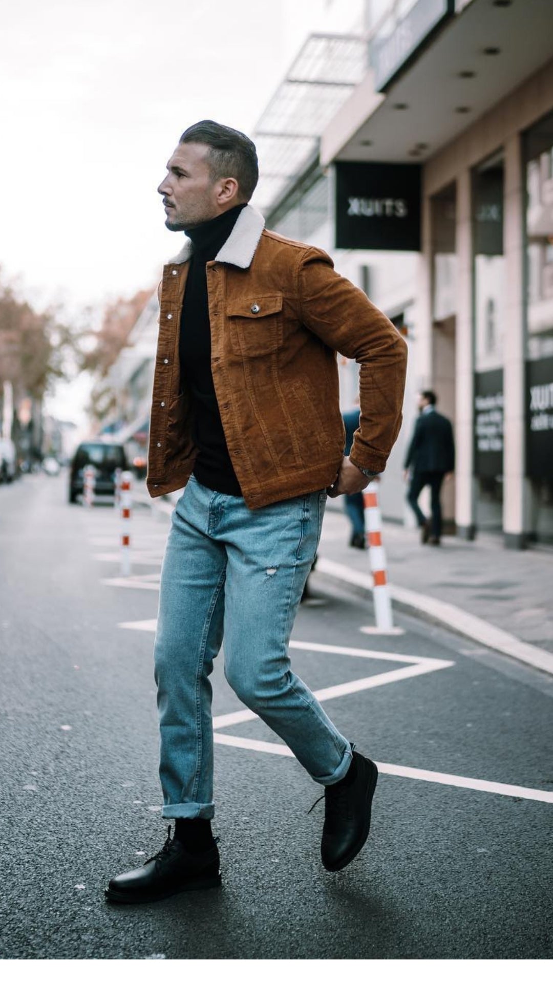 5 Super Cool Fall Outfits To Help To Level Up Your Fall Style #mens #fashion #street #style