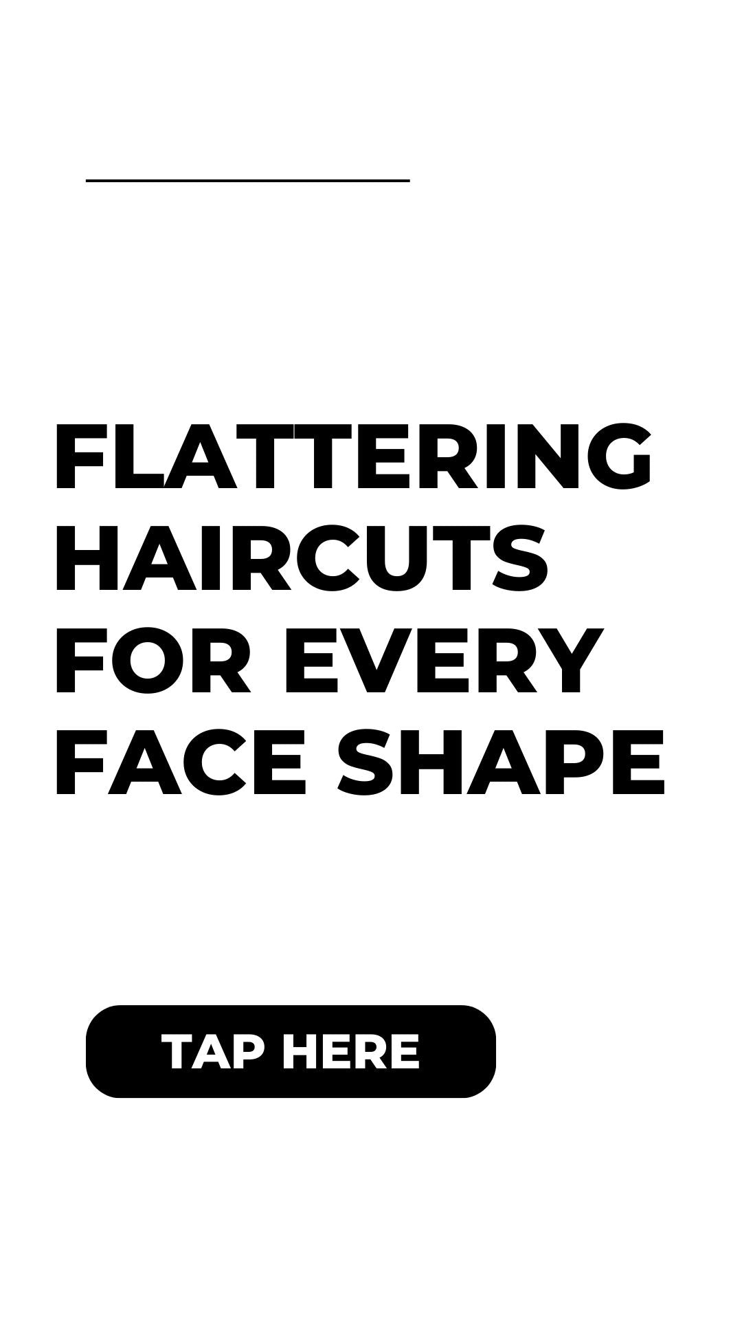 Flattering Haircuts for Every Face Shape