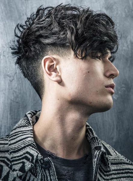 hairstyles men curly