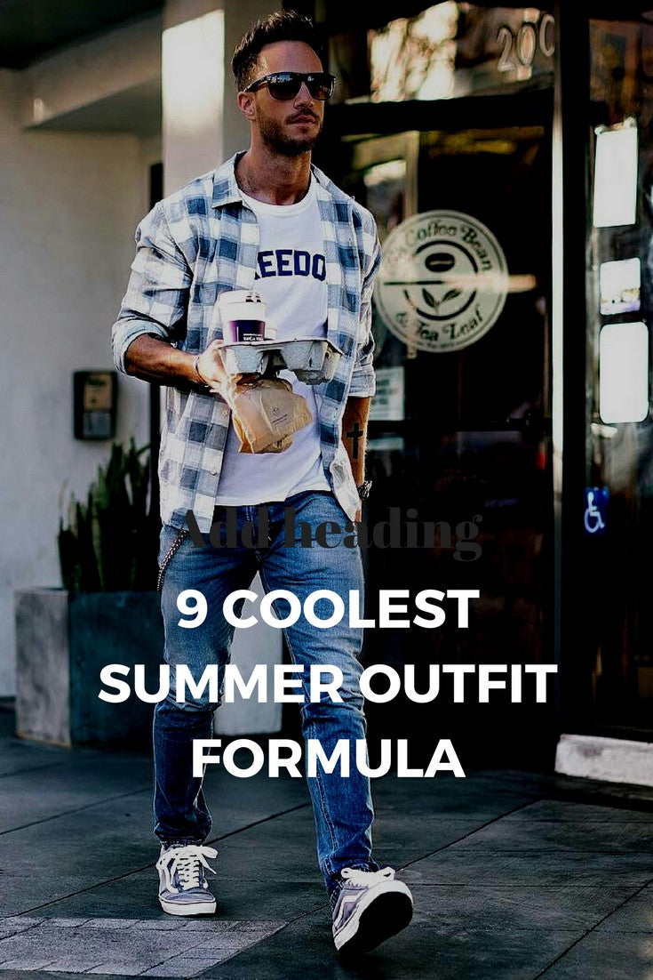 summer outfit formulas for men #mens #fashion