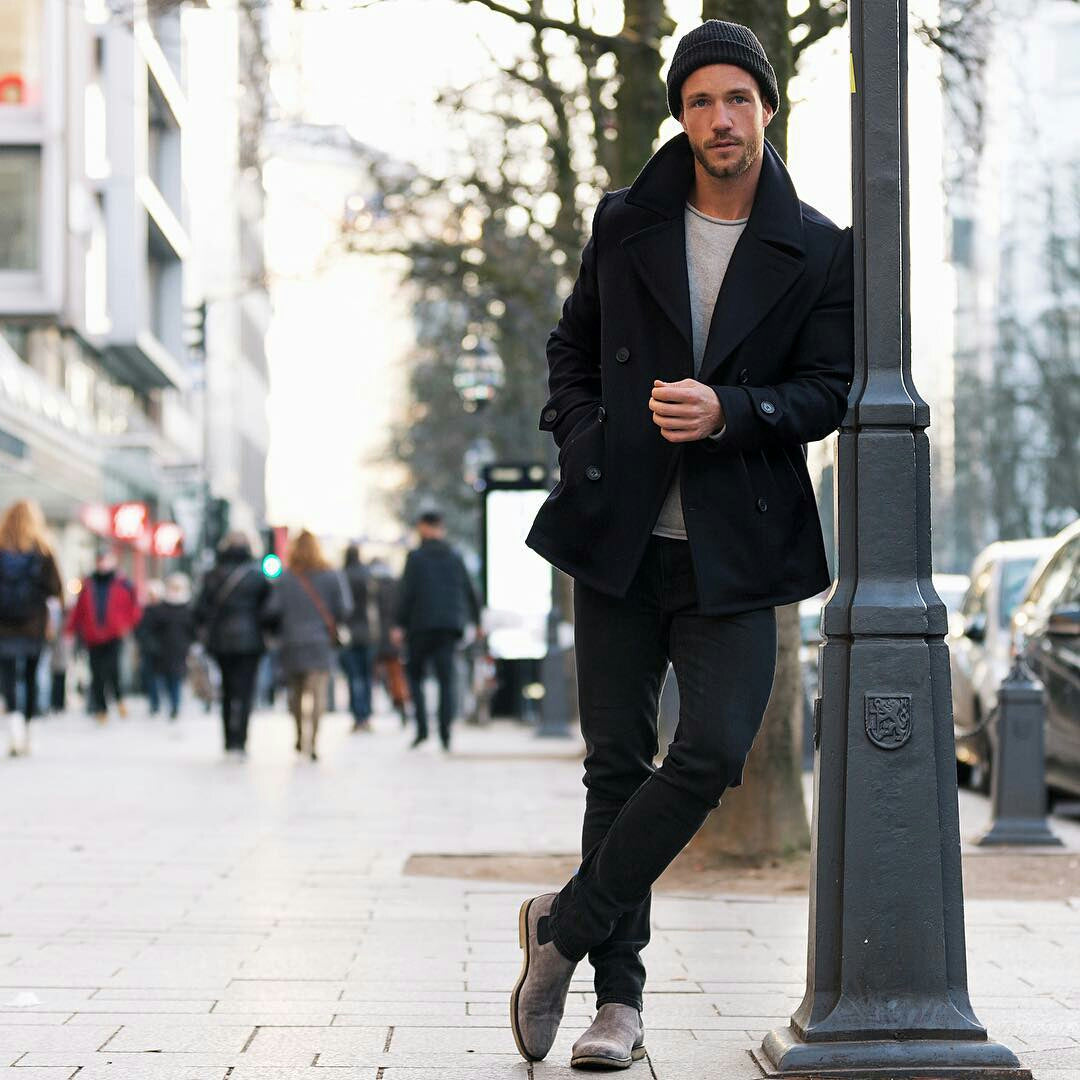 How to wear black overcoat for men, overcoat styles for men - LIFESTYLE ...