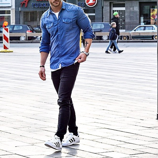 Denim On Denim Outfits For Men - LIFESTYLE BY PS