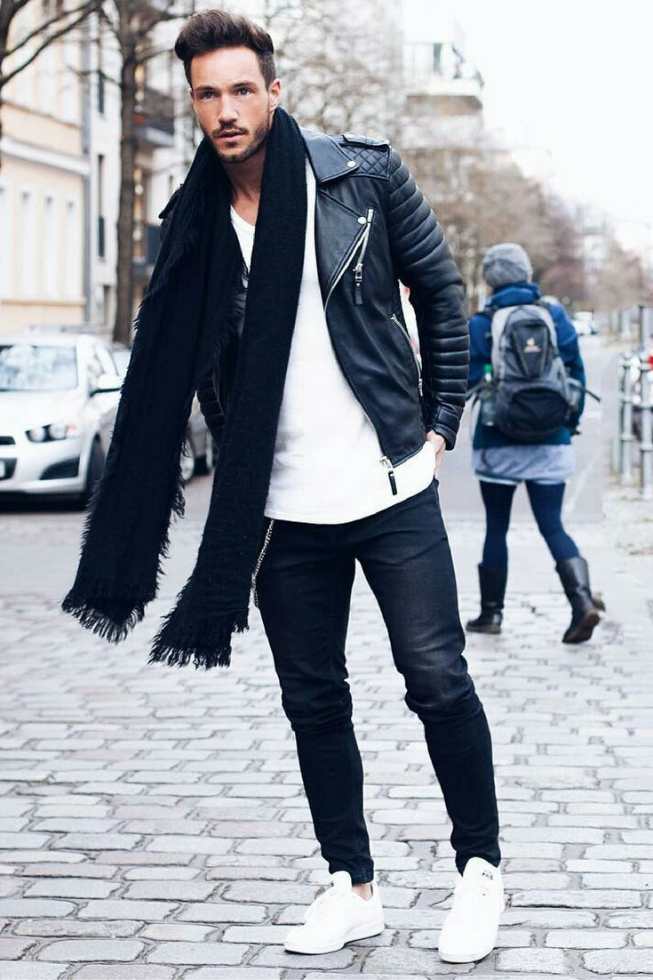 15 Coolest Ways To Wear Leather Jacket This Winter – LIFESTYLE BY PS