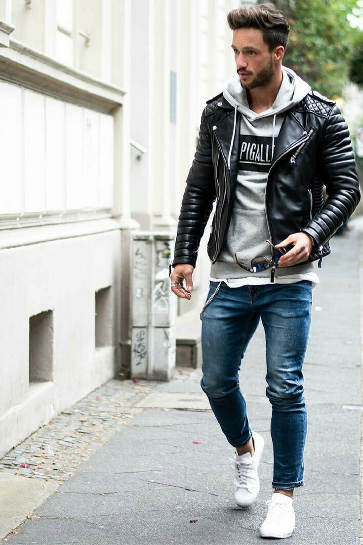 15 Coolest Ways To Wear Leather Jacket This Winter – LIFESTYLE BY PS