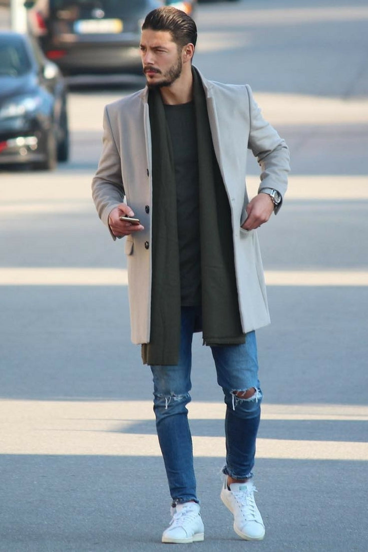 How to wear long coats for men. Overcoat outfits for men. - LIFESTYLE BY PS