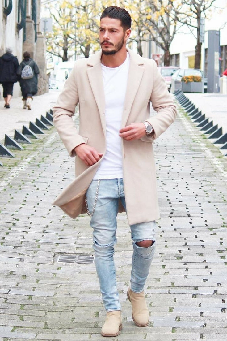 How to wear long coats for men. Overcoat outfits for men. - LIFESTYLE BY PS