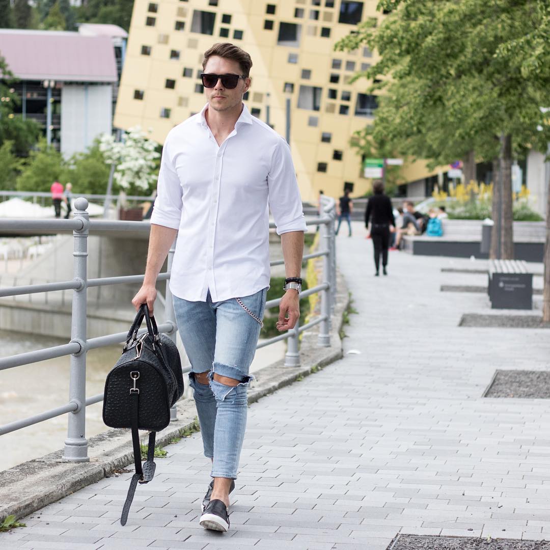 Smart White Shirt Outfit Ideas For Men How To Wear White Shirt For Men Lifestyle By Ps