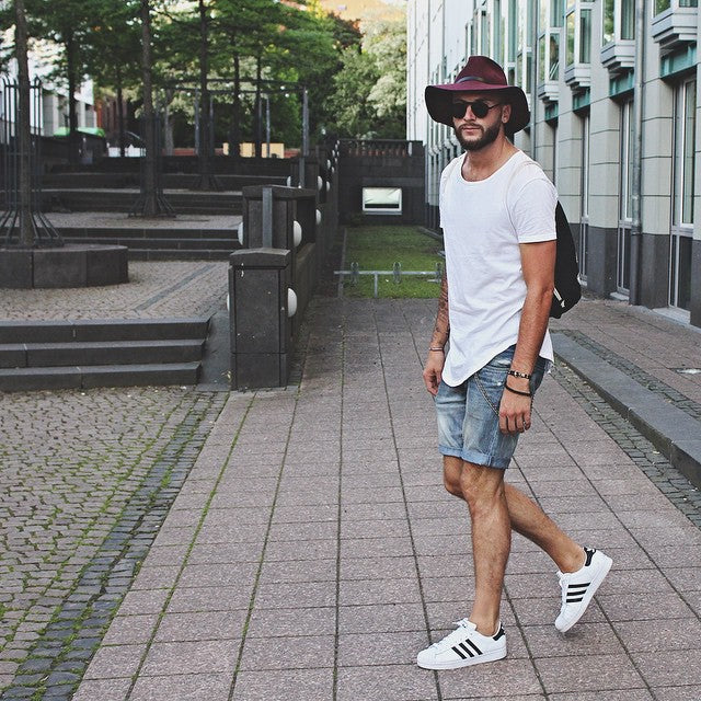 tshirt & shorts combo looks for men